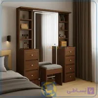 میز آرایش لامپ دار DJ753
