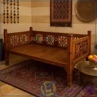 تخت سنتی 100*200 مدل TrK254