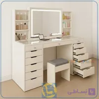 میز آرایش لامپ دار DJ752