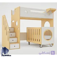 تخت خواب دو طبقه tbj38