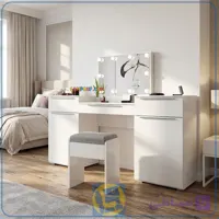 میز آرایش لامپ دار DJ651