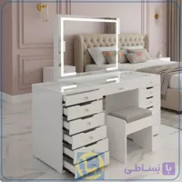 میز آرایش لامپ دار DJ626