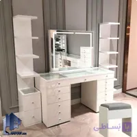 میز آرایش لامپ دار DJ627