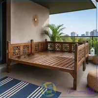 تخت سنتی 200*200 مدل TrK251