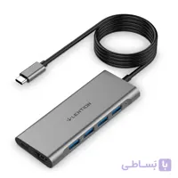 هاب 6 پورت LENTION USB-C سری SAILINGمدل C35