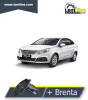 لنت ترمز جلوی جک J4 نوع B برند Brentaپلاس