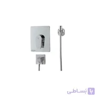 شیر توالت توکار kwc مدل ورونا مشکی