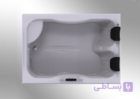 وان حمام سنی پلاستیک مدل دلسا سایز 177*85
