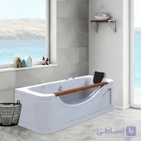 وان حمام سنی پلاستیک مدل آکواریومی آوین سایز 172*81