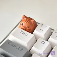 کی کپ Keycap فانتزی کاستوم مدل گربه نارنجی 101