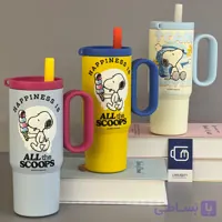 تراول ماگ اسنوپی فانتزی دیزنی دسته دار برند Peanuts- کد 0478