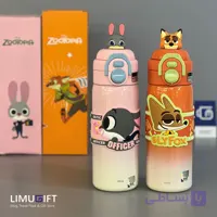 تراول ماگ دیزنی اصل طرح زوتوپیا دوحالته (zootopia disney)- کد 0418