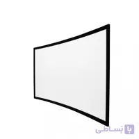 پرده نمایش یا پرده پروژکتور ، منحنی ، 187 × 333 سانتیمتر | برابر با 150 اینچ واید ، Curved Series Fixed Frame Screen PH-G150 WB7 ، گرندویو Grandview ، دارای پارچه Full HD سفید رنگ