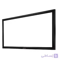 پرده نمایش یا پرده پروژکتور ، با قاب ثابت ، 150 × 266 سانتیمتر | برابر با 120 اینچ واید ، PU-G120 WB7 ، گرندویو Grandview ، دارای پارچه Full HD سفید رنگ