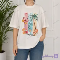 تیشرت سامر زنانه در طرح متنوع
