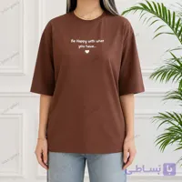 تیشرت باکسی زنانه کد TSH77