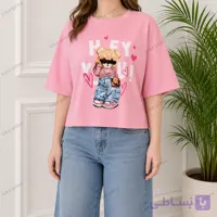 تیشرت کراپ زنانه کد TSH98