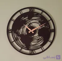 ساعت دیواری طرح نقشه جهان