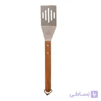 کفگیر استیل دسته چوبی پارمیس کد 107253