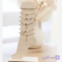 استند جواهرات چوبی طرح پا