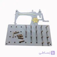 استند نخ چوبی دیواری