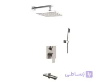 شیر دوش توکار مدل فلت تیپ 4 ادل (Adell)