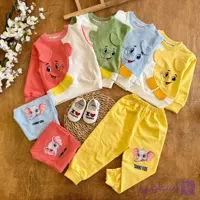 بلوز شلوار فیل گوش دار پادار سایز 35 تا 45 کد 6926