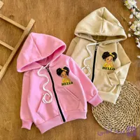 سویشرت تک توکرکی طرح دختر سایز 35 تا 45 کد 6932