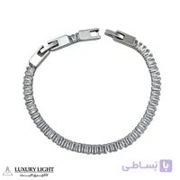 دستبند زنانه ژوپینگ مدل تنیسی جواهری کد 25