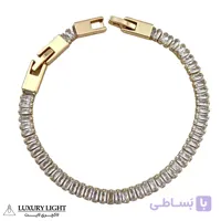 دستبند زنانه ژوپینگ مدل تنیسی جواهری کد 18