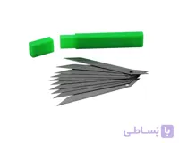 تیغ کاتر کوچک 30 درجه برند KOWAN بسته 10 عددی