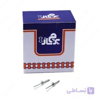 میخ پرچ گل پهن سایز 4×21 میلی متر برند پرچ ساز بسته 400 عددی