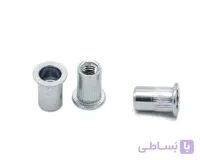 مهره پرچ لبه دار 6 میلی متر