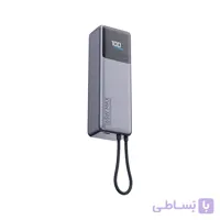 پاوربانک 10000 میلی آمپر شیائومی مدل 165W با کابل USB-C داخلی