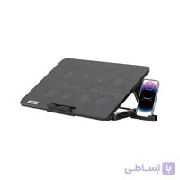 کول پد لپ تاپ و هولدر پرودو مدل 8Fan Ergonomic