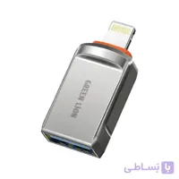 تبدیل USB-A به لایتنینگ گرین لاین مدل OTG Adapter
