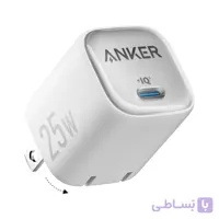 آداپتور شارژر دیواری 25 وات سه پین انکر مدل Compact