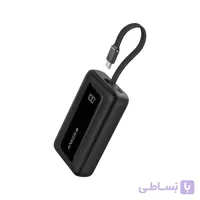 پاوربانک 20000 میلی آمپر انکر مدل Zolo با کابل USB-C و لایتنینگ داخلی