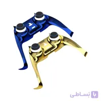 کاور دسته پلی استیشن 5 پرودو مدل Combo رنگ آبی و طلایی