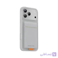 قاب مگ سیف چرمی گرین لاین مدل Regal با جای کارتی مناسب آیفون 17 پرو