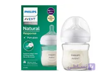 شیشه شیر نچرال پیرکس 120 میلی لیتر فیلیپس اونت «philips avent»