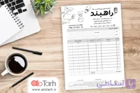 طرح فاکتور سیستم های امنیتی و دوربین مدار بسته