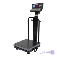 باسکول محک ثابت 200 کیلوگرم مدل 13000 پلاس چاپگردار سینی گالوانیزه