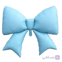 بادکنک فویلی پاپیون رنگ آبی