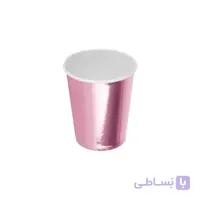 لیوان صورتی متالایز 20 عددی