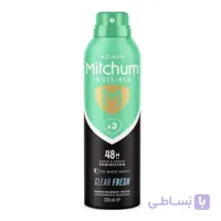 اسپری ضدتعریق زنانه ميچام Mitchum مدل Clear Fresh حجم 200 میلی لیتر