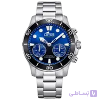 ساعت هوشمند هیبریدی لوتوس مدل L18800/3 با بند استیل و قابلیت اتصال هوشمند