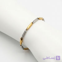 خرید ,قیمت دستبند کبریتی طلایی نقره ایی استیل