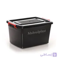 باکس چرخدار مشکی کد 208