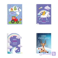 دفتر انگلیسی 40 برگ 2 خط (برند اُلند)